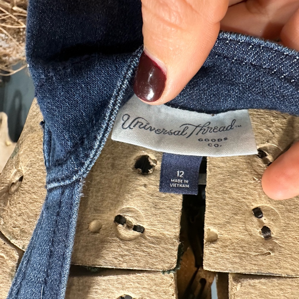 Universal Thread Overalls Size 12 - Picture 2 of 4